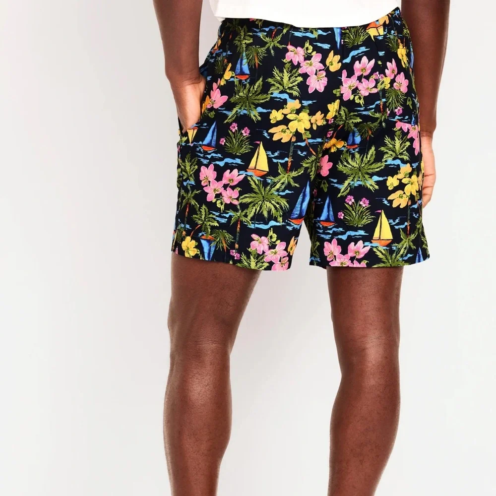 Old Navy printed men’s swim trunks